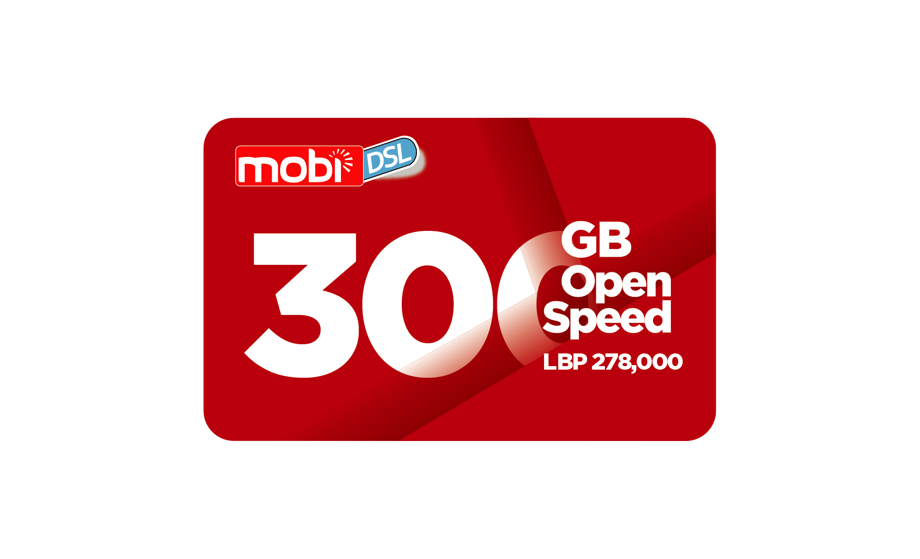 MOBI DSL O/S 300GB