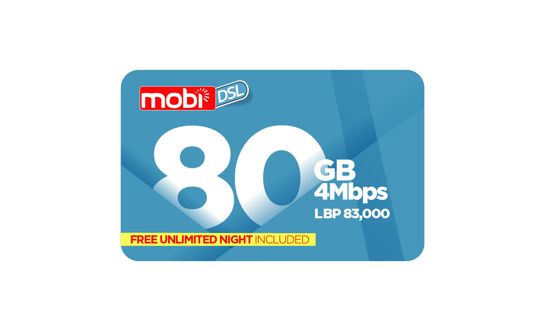 MOBI DSL 4M/80GB FNQ