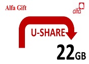 Alfa U-Share 22GB