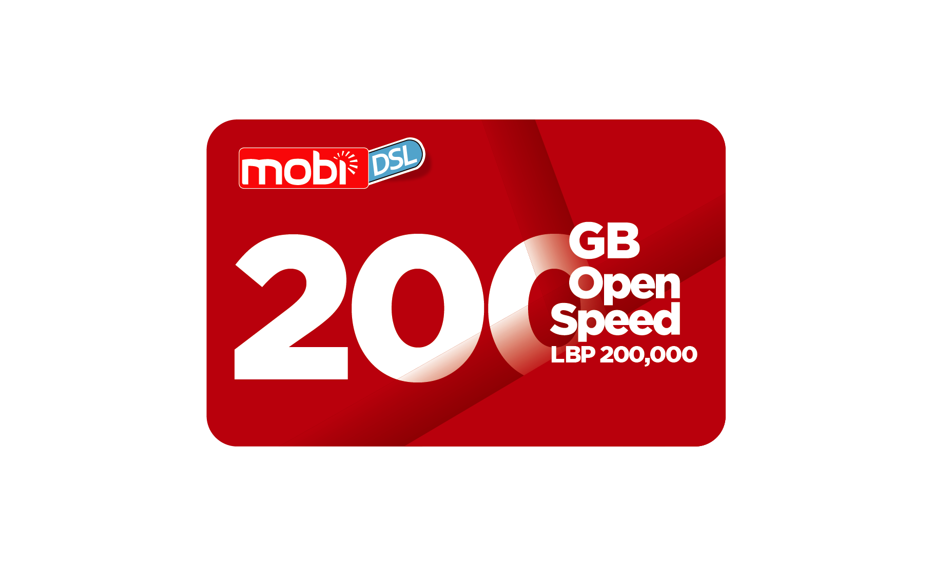 MOBI DSL O/S 200GB