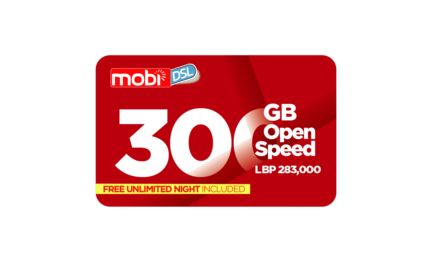 MOBI DSL O/S 300GB FNQ