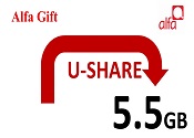 Alfa U-Share 5.5GB