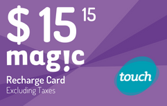 Touch Voucher $15.15