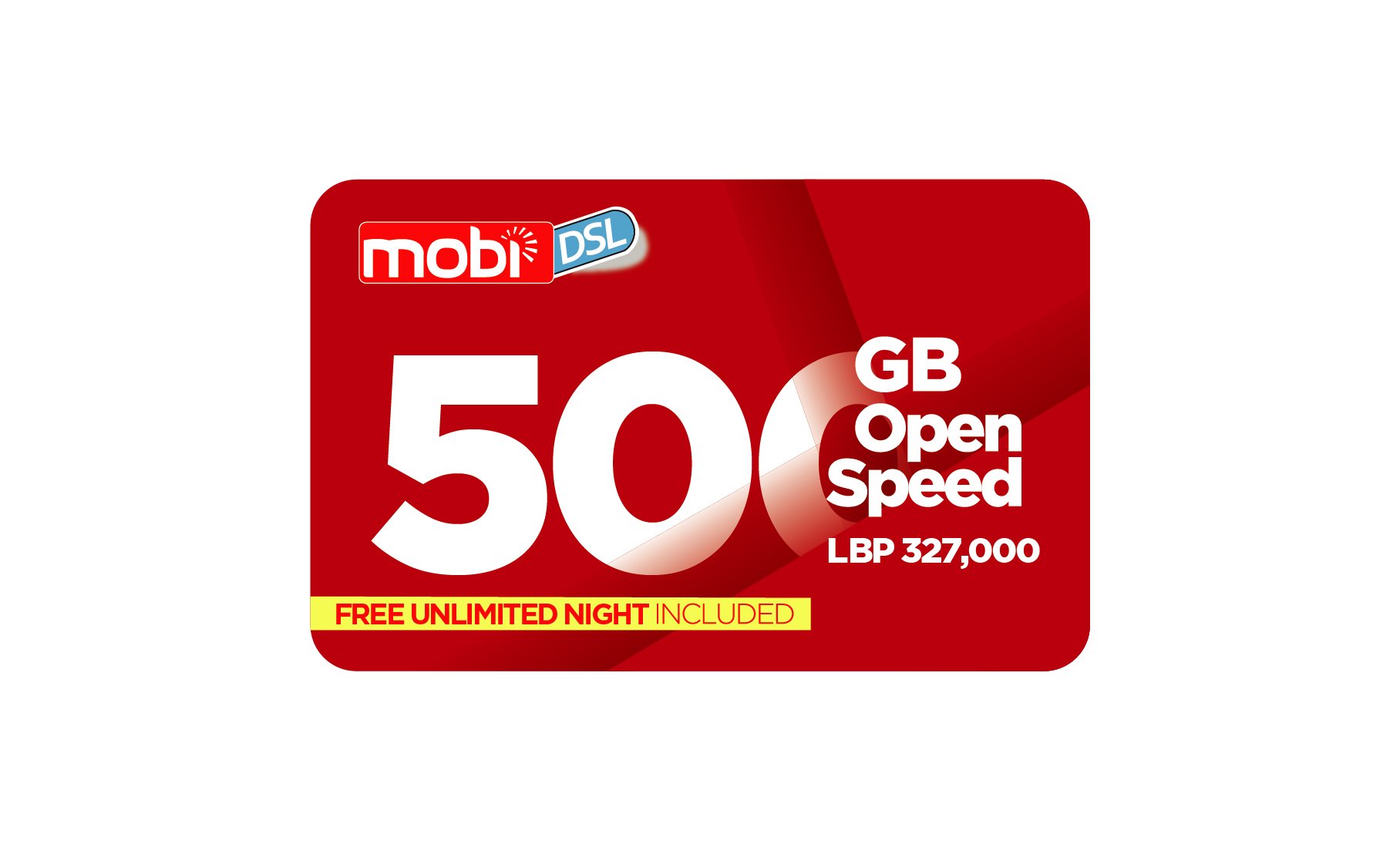 MOBI DSL O/S 500GB FNQ